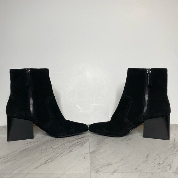 New! Blondo Salome Black Suede Bootie 11M - Picture 5 of 14